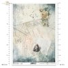 retro, vintage, pocztówka, pocztówki, kartka pocztowa, kartki pocztowe, list, dawne dokumenty, stary, dawny, róża, róże, kwiat, portret, kobieta, postcard, letter, old documents, rose, flower, portrait, woman, Postkarte, Brief